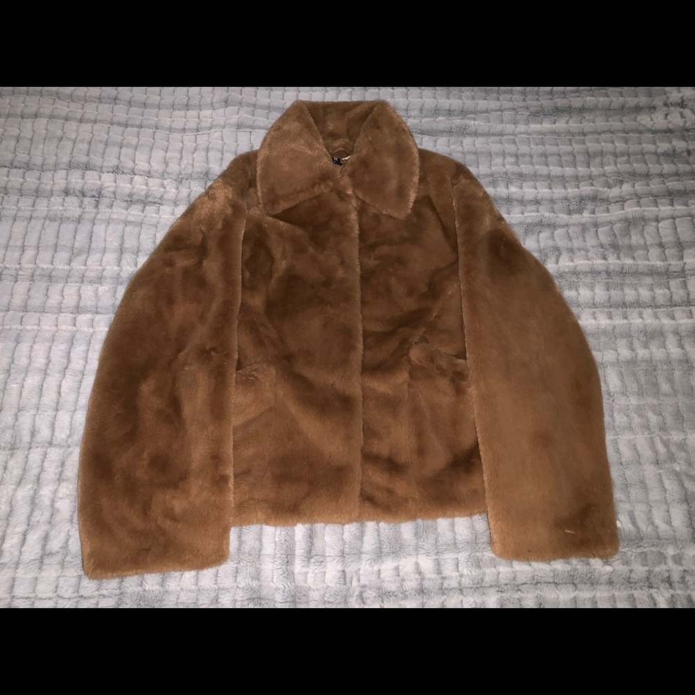 DIVIDED H&M Faux Fur Coat